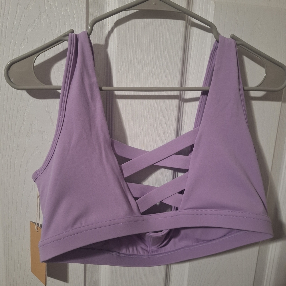 POPFLEX Lavender Sports Bra - Picture 2 of 4